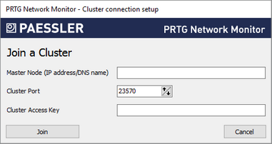 Cluster Connection Setup Cluster Connection Setup