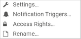 Edit Context Menu Edit Context Menu