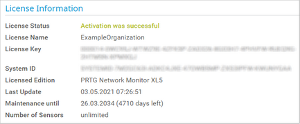 License Information License Information