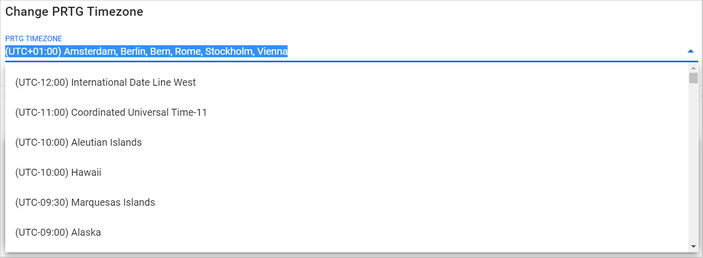 Time Zone Options Time Zone Options