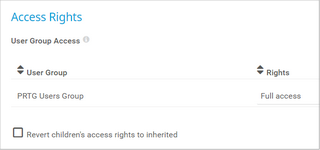 Access Rights Access Rights