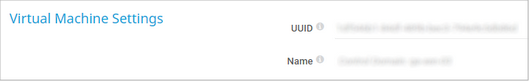 Virtual Machine Settings Virtual Machine Settings