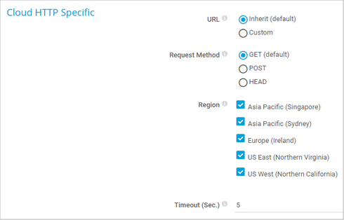 Cloud HTTP Specific Cloud HTTP Specific
