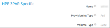 HPE 3PAR Specific HPE 3PAR Specific