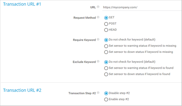 Transaction URL #x Transaction URL #x