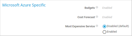 Microsoft Azure Specific Microsoft Azure Specific