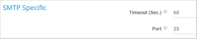 SMTP Specific SMTP Specific