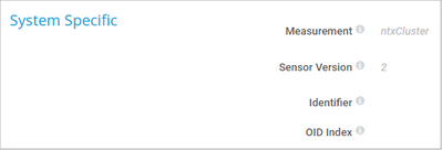 System Specific System Specific