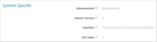 System Specific System Specific