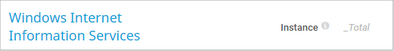 Windows Internet Information Services Windows Internet Information Services