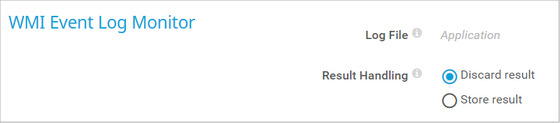 WMI Event Log Monitor WMI Event Log Monitor