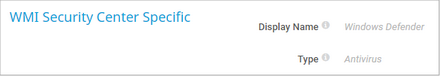 WMI Security Center Specific WMI Security Center Specific