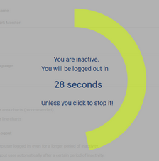 Logout Countdown Logout Countdown