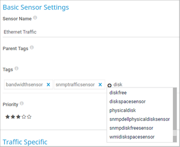 View and Edit Tags in Basic Sensor Settings View and Edit Tags in Basic Sensor Settings