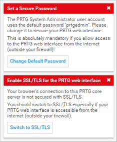 Further Options on the Welcome Page Further Options on the Welcome Page